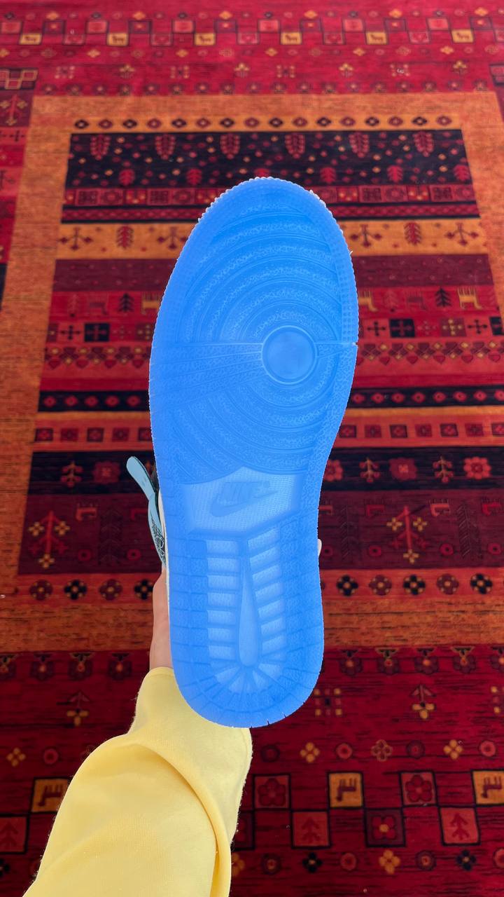 جردن ساق مشکی آبی پانو