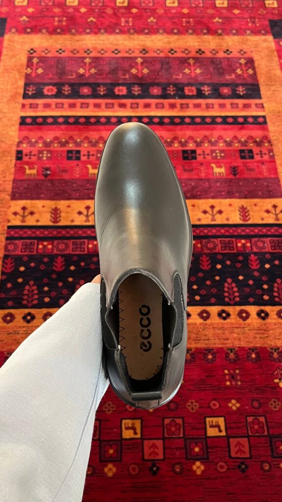 بوت دو کش (چرم طبیعی شبرو)