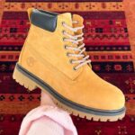 بوت تیمبرلند عسلی