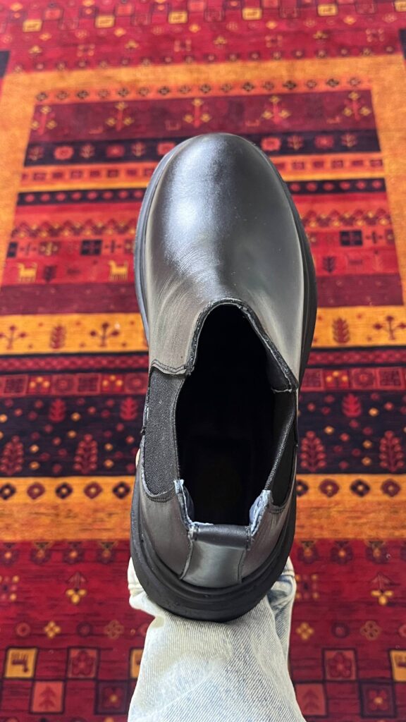 بوت برشکا دو کش(چرم طبیعی)