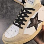 ونس Golden Goose کرم مشکی