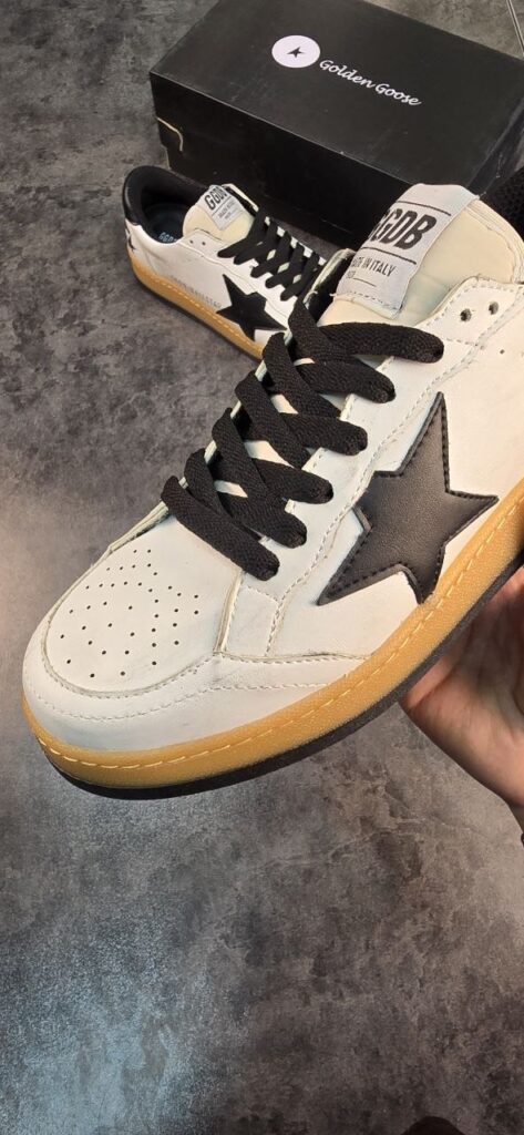 ونس Golden Goose سفید مشکی